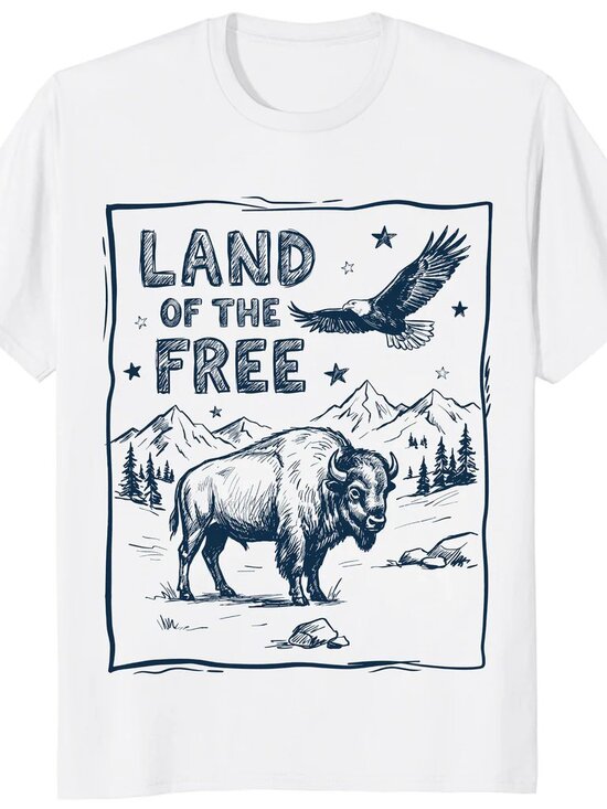 Brandi Other - Land of the Free 250 Shirt — Retro USA 250th Anniversary 4th of July Tee